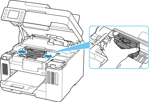 かじコングページ Canon : Inkjet El Kitapları : GX7000 series : Yazıcı İçinde Kağıt